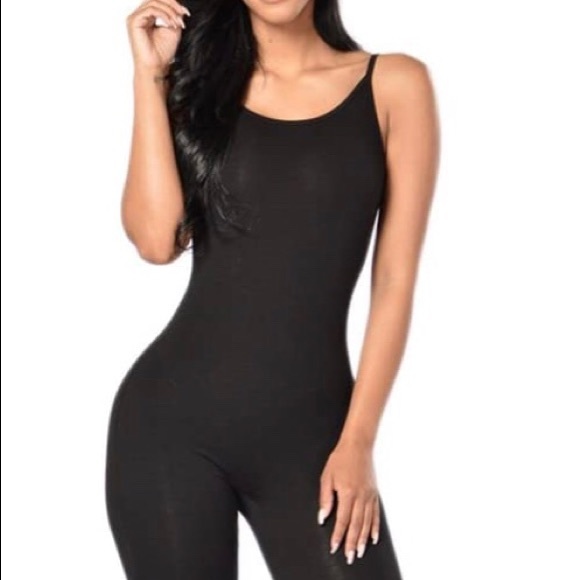 Black bodysuit catsuit jumper medium - Picture 1 of 5